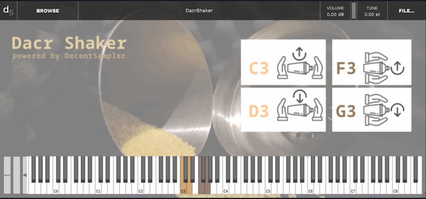 Dacr「Dacr Shaker」ショットガンマイクとWaveform 13 Proで収録されたリアルな揺れの質感がクセになる！“生活音×プロ録音”のハイブリッドなシェイカー音源｜DTMプラグインセール