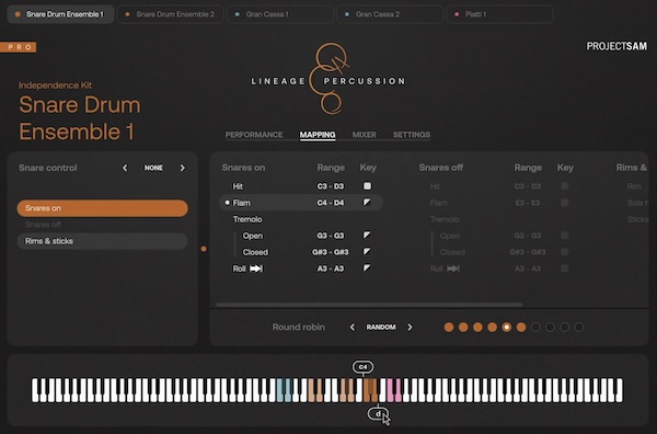 ProjectSAM「Lineage Percussion Free」リアルな演奏スタイル、豊富なマイキング!誰でも手軽に使える本格派オーケストラ・パーカッション音源|DTMプラグインセール