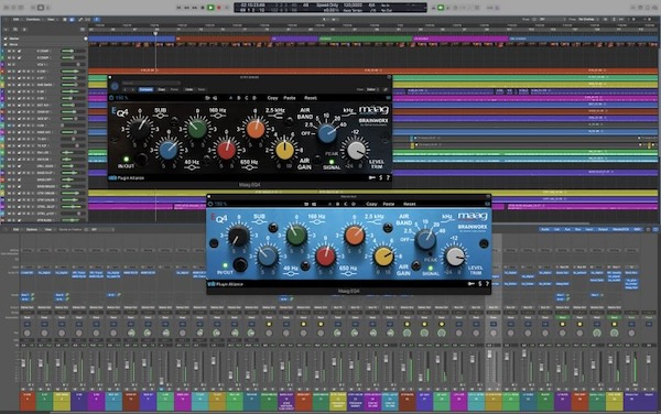 Plugin Alliance「Mäag Audio EQ4」黒いUIオプション追加でさらに使いやすく進化したPlugin Alliance人気No.1プラグイン!ワンクリックでバンド単位のバイパス可能なデテント・コントロールで作業効率も向上した、世界のトップボーカリスト御用達EQ|DTMプラグインセール