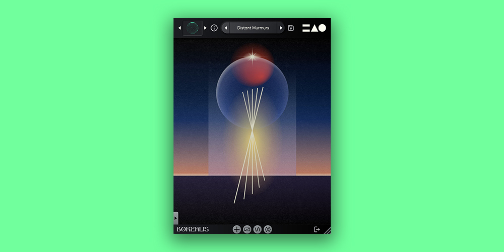 MNTRA「BOREALIS」スタジオからステージまで、あらゆる場面で輝くダイナミックリバーブ！14種類のアルゴリズムと3軸マクロコントロールで創造する、演奏に反応して生きたように変化する次世代リバーブ｜DTMプラグインセール