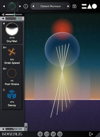 MNTRA「BOREALIS」スタジオからステージまで、あらゆる場面で輝くダイナミックリバーブ！14種類のアルゴリズムと3軸マクロコントロールで創造する、演奏に反応して生きたように変化する次世代リバーブ｜DTMプラグインセール