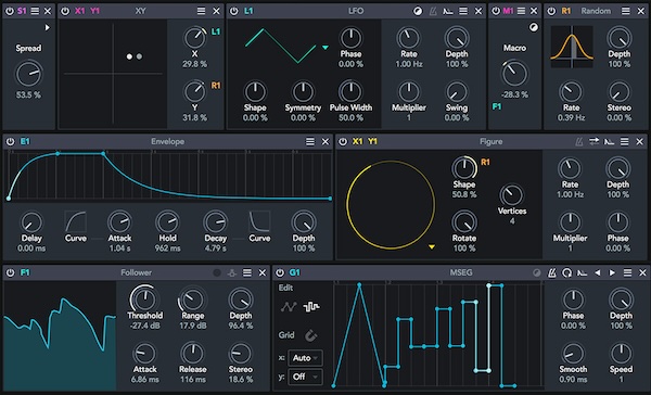 UVI「Shade」35種類のフィルターシェイプと10種類のモジュレーターをドラッグ&ドロップで自由自在に組み合わせ、従来プラグインでは不可能だった効果を簡単操作で実現！EQ、フィルター、モジュレーションの境界線を消した次世代万能フィルターツール｜DTMプラグインセール