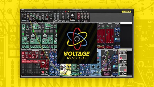 Cherry Audio「Voltage Modular Nucleus」配線ひとつで音が変わる驚き体験!音作りの仕組みを遊びながら学べるモジュラーシンセ|DTMプラグインセール