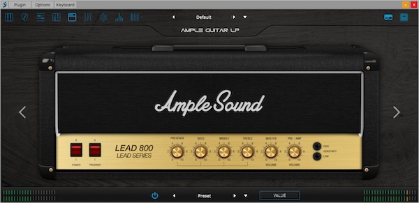 Ample Sound「Ample Guitar LP」Gibson Les Paul 1958 Reissueの伝説的トーンを完全再現！7.5GBの精密サンプリングでヴィンテージ・レスポールの温かみと迫力を余すことなく収録したバーチャルギター音源｜DTMプラグインセール