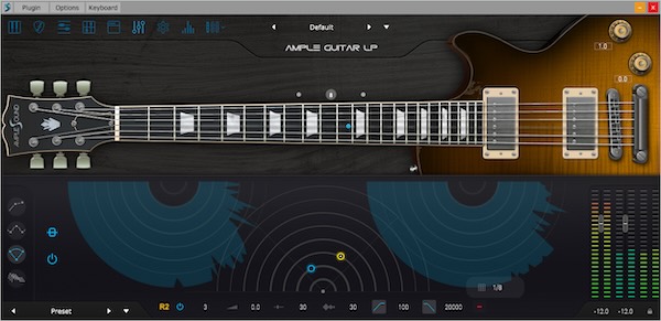 Ample Sound「Ample Guitar LP」Gibson Les Paul 1958 Reissueの伝説的トーンを完全再現！7.5GBの精密サンプリングでヴィンテージ・レスポールの温かみと迫力を余すことなく収録したバーチャルギター音源｜DTMプラグインセール