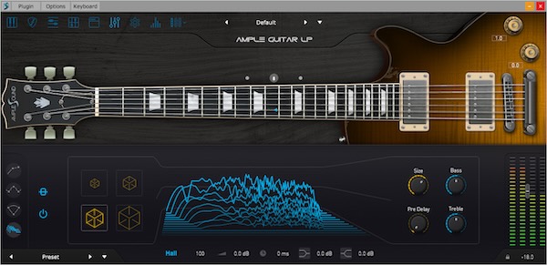 Ample Sound「Ample Guitar LP」Gibson Les Paul 1958 Reissueの伝説的トーンを完全再現！7.5GBの精密サンプリングでヴィンテージ・レスポールの温かみと迫力を余すことなく収録したバーチャルギター音源｜DTMプラグインセール
