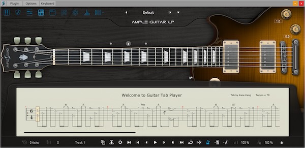 Ample Sound「Ample Guitar LP」Gibson Les Paul 1958 Reissueの伝説的トーンを完全再現！7.5GBの精密サンプリングでヴィンテージ・レスポールの温かみと迫力を余すことなく収録したバーチャルギター音源｜DTMプラグインセール