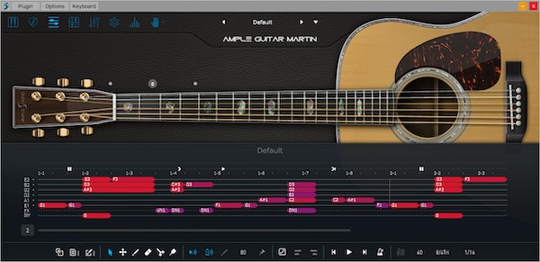 Ample Sound「Ample Guitar M」Martin D-41の豊潤なトーンを完全再現！フィンガー・ピック・ストラム3つのライブラリでアコースティックギターの表現力を極限まで追求したバーチャルアコギ音源｜DTMプラグインセール