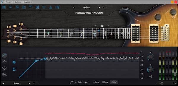 Ample Sound「Ample Guitar Peregrine Falcon」PRS Custom 24 Artistの洗練されたトーンを完全収録！6.6GBの大容量サンプリングでプロフェッショナルグレードの表現力を実現するバーチャルPRSギター音源｜DTMプラグインセール