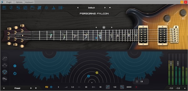 Ample Sound「Ample Guitar Peregrine Falcon」PRS Custom 24 Artistの洗練されたトーンを完全収録！6.6GBの大容量サンプリングでプロフェッショナルグレードの表現力を実現するバーチャルPRSギター音源｜DTMプラグインセール