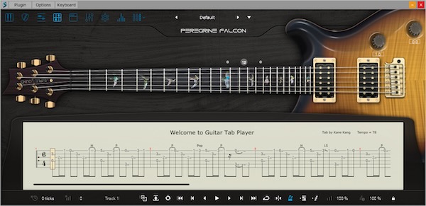 Ample Sound「Ample Guitar Peregrine Falcon」PRS Custom 24 Artistの洗練されたトーンを完全収録！6.6GBの大容量サンプリングでプロフェッショナルグレードの表現力を実現するバーチャルPRSギター音源｜DTMプラグインセール