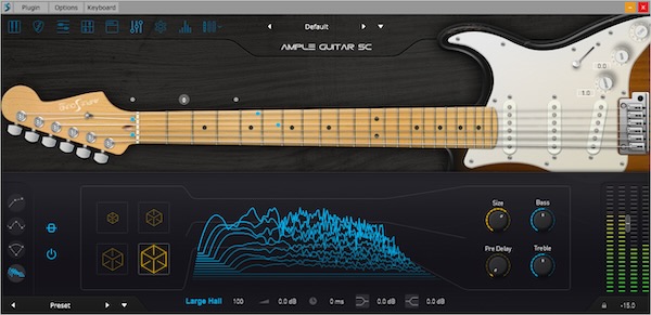 Ample Sound「Ample Guitar SC」Fender Stratocaster 50th Anniversaryの輝きを完全収録！9.9GBの大容量サンプリングでストラトキャスターの魂をDAWに宿すバーチャルギター音源｜DTMプラグインセール