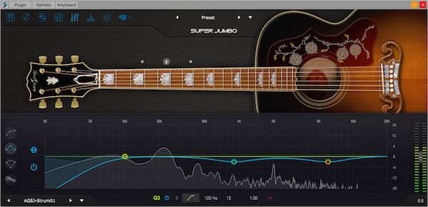Ample Sound「Ample Guitar SJ」Gibson SJ-200 ビンテージ・カスタムショップの豊潤なトーンを完全収録！マルチマイクポジション&サムピック/ストラム両対応で伝説のジャンボアコースティックの魂を余すことなく再現したプレミアムアコギ音源｜DTMプラグインセール