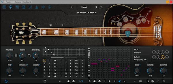 Ample Sound「Ample Guitar SJ」Gibson SJ-200 ビンテージ・カスタムショップの豊潤なトーンを完全収録！マルチマイクポジション&サムピック/ストラム両対応で伝説のジャンボアコースティックの魂を余すことなく再現したプレミアムアコギ音源｜DTMプラグインセール