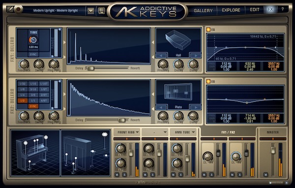XLN Audio「Addictive Keys: Modern Upright」Yamaha U3の温かみを完全収録!7つのマイクパースペクティブで現代クラシックの名器アップライトピアノの魅力を余すことなく再現した多彩なピアノ音源|DTMプラグインセール