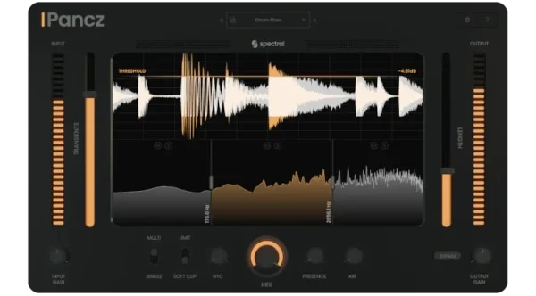 Spectral Plugins「OCS-45・Pancz・Spacer」音の質感をカセットのようにローファイにし、トランジェントとダイナミクスで音に迫力を与え、空間系エフェクトで立体感まで演出できる3製品｜DTMプラグインセール