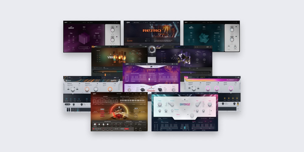 UJAM「Get Funky Bundle」全トラックを一人で完成させるための強力な相棒!演奏スキル不要、指一本でリズム・コード・メロディ・空間演出まで全部そろう時短・高品質バンドル|DTMプラグインセール