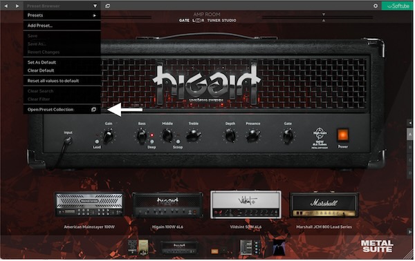 Softube「Amp Room: Metal Suite」ダウンチューニングギターからスラッシュリフまで完全対応！Marshall JCM800からVildsint、Higain、American Mainstayerまで、4つの伝説的アンプと7キャビネット、10ストンプボックス、13エフェクトを収録した究極のメタルサウンド・アーセナル｜DTMプラグインセール