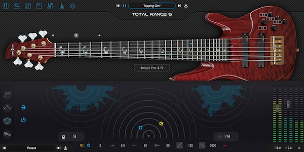 Ample Sound「Ample Bass TR6」ジャズレジェンド John Patitucciのシグネチャーベースを完全再現！6弦ベースの独特なトーンを14のニュアンス豊かなアーティキュレーションで収録、A0ドロップチューニング対応の究極バーチャル6弦ベース音源｜DTMプラグインセール