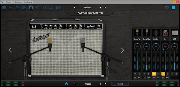 Ample Sound「Ample Guitar TC」本物と見分けがつかない自然な演奏感を実現！Fender Telecasterの明るく鋭いトワンギーな魅力とロックソリッドなキャラクターを余すことなく再現、カントリー、ロック、ファンク、インディーまで対応の究極バーチャルテレキャスター｜DTMプラグインセール