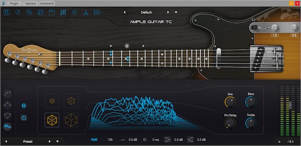 Ample Sound「Ample Guitar TC」本物と見分けがつかない自然な演奏感を実現！Fender Telecasterの明るく鋭いトワンギーな魅力とロックソリッドなキャラクターを余すことなく再現、カントリー、ロック、ファンク、インディーまで対応の究極バーチャルテレキャスター｜DTMプラグインセール