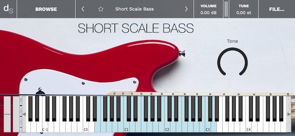 Decent Samples「Short Scale Bass」ベースを持っていなくても大丈夫!誰でもリアルなブロンコベースのニュアンスを手軽に再現できる無料音源|DTMプラグインセール