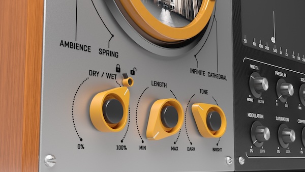 United Plugins「MorphVerb」全リバーブタイプを1つのプラグインに集約!Spring、Ambience、Room、Hall、Cathedralまで、隣接する2つのリバーブタイプ間を滑らかにブレンド可能な革新的モーフィング・リバーブ|DTMプラグインセール
