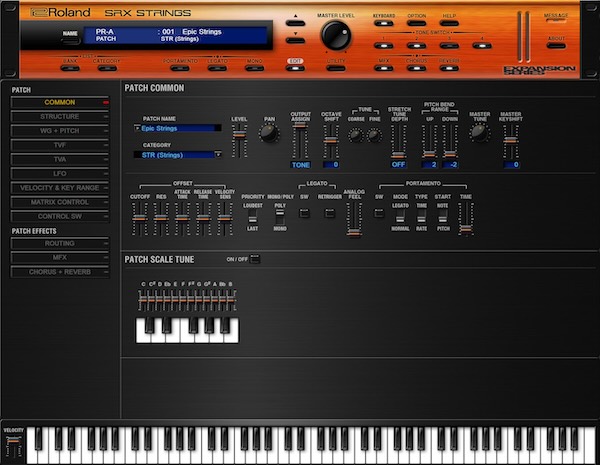 Roland「SRX STRINGS」著名ヨーロッパ・オーケストラを現地サンプリング！世界最高峰の表現力を誇るステレオ・サンプリング・ストリングスをワンタッチアクセス、複数アーティキュレーション&広範ベロシティ対応のステレオ・サンプリング・ストリングス｜DTMプラグインセール