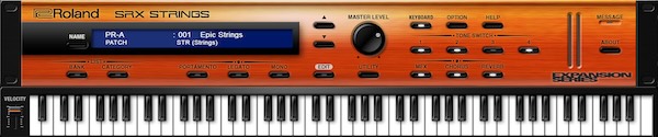 Roland「SRX STRINGS」著名ヨーロッパ・オーケストラを現地サンプリング！世界最高峰の表現力を誇るステレオ・サンプリング・ストリングスをワンタッチアクセス、複数アーティキュレーション&広範ベロシティ対応のステレオ・サンプリング・ストリングス｜DTMプラグインセール