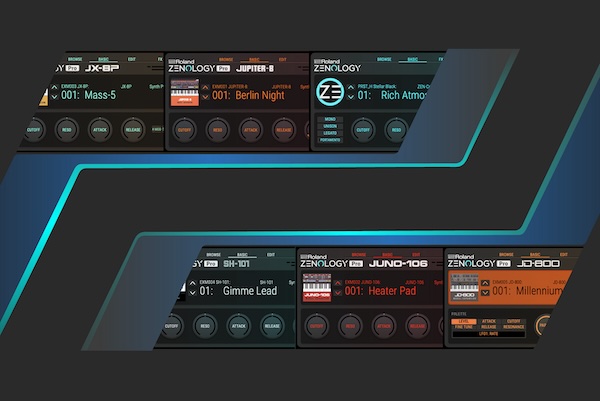 Roland「ZENOLOGY PRO Collection」音楽業界を変えたRolandサウンドの集大成！テクノ、ハウス、ラップ、トラップ、ヒップホップ形成に貢献し、ZEN-Core Synthesis Systemで最高潮に達した長い歴史を、5つの象徴的Model Expansion（JUNO-106/JUPITER-8/SH-101/JD-800/JX-8P）とフラッグシップZENOLOGY Proで完全体験できるお得なバンドル｜DTMプラグインセール