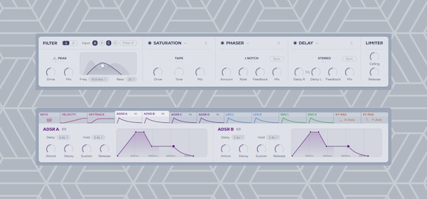 Excite Audio「Evolve Alloy」メタルの音響エッセンスを完全キャプチャ！明るいグロッケンシュピール&ベルから産業系フォーリー録音&モダン・メタリック・シンセまで250超サウンドソース、4レイヤー・クアッドエンジンでサンプル&シンセを自在にブレンドする唯一無二のメタル特化サンプルベース・シンセサイザー｜DTMプラグインセール