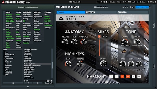 MeldaProduction「MSoundFactory」オシレーター・フィルター・サンプラーを自由自在に組み合わせ!8つのモジュレーターと無制限のカスタマイズ性能が実現する、従来の楽器プラグインを超越した音響創造体験|DTMプラグインセール
