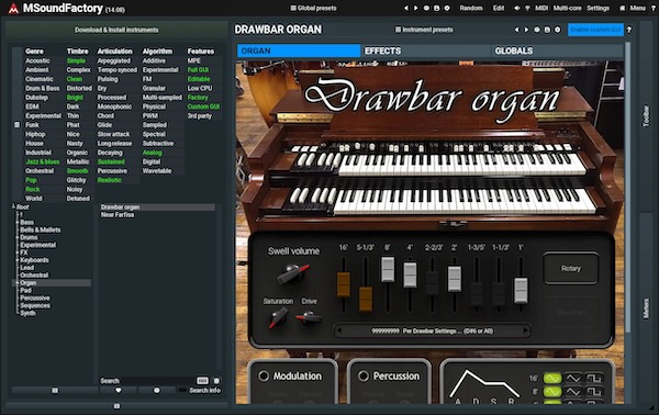 MeldaProduction「MSoundFactory」オシレーター・フィルター・サンプラーを自由自在に組み合わせ!8つのモジュレーターと無制限のカスタマイズ性能が実現する、従来の楽器プラグインを超越した音響創造体験|DTMプラグインセール