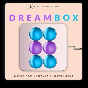 Echo Sound Works「DREAM BOX」チープなオルゴールとは一線を画す圧倒的な音作り!クランク音・クリックノイズ・丸みあるトーンが絶妙にマッチする、リアルな音質と質感を実現したオルゴール音源|DTMプラグインセール
