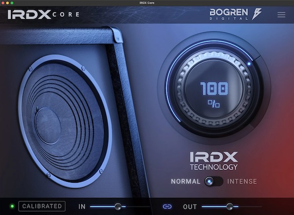 Bogren Digital「IRDX Core」大音量マイク録音でしか得られなかった自然な動き・3D感覚・予測不可能性を再現!ギターアンプシミュとキャビネットIRに生命を吹き込む動的スピーカー・ビヘイビア|DTMプラグインセール