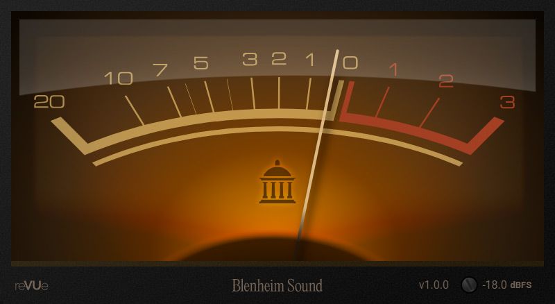Blenheim Sound「reVUe」“ピーク”ではなく“感じ方”を測る！アナログVUメーターの動作原理を忠実に再現した無料プラグイン｜DTMプラグインセール
