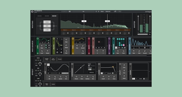 HY-Plugins「HY-MBMFX3」3バンド独立処理と41種エフェクトが生み出すサウンドデザインの新次元!周波数帯域ごとに異なるエフェクトを自在に組み合わせる革新的プラグイン|DTMプラグインセール