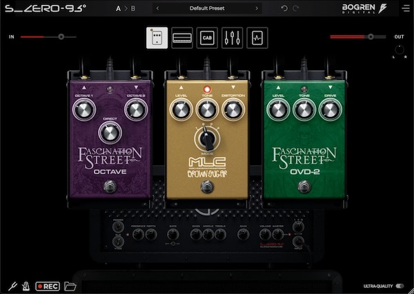 Bogren Digital「MLC S_Zero 93」ギタリスト公認のカオスと激怒を具現化するアンプシミュレーター!3チャンネル構成とエクストリーム・メタル専用トーンの究極ツールボックス|DTMプラグインセール