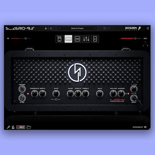 Bogren Digital「MLC S_Zero 93」ギタリスト公認のカオスと激怒を具現化するアンプシミュレーター!3チャンネル構成とエクストリーム・メタル専用トーンの究極ツールボックス|DTMプラグインセール