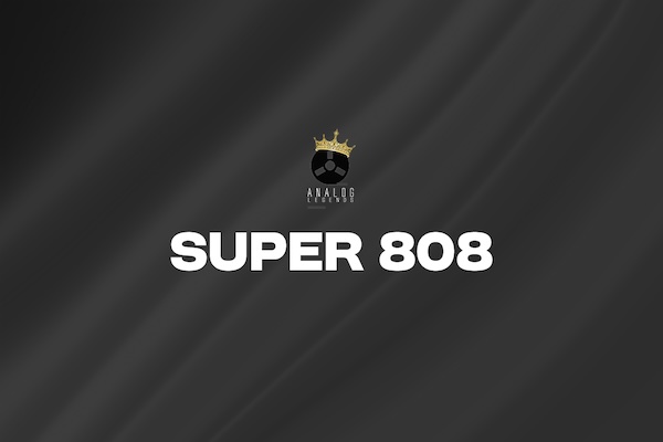Analog Legends「Super 808」初心者でもプロ並みの重低音が手に入る“アナログの温かみとデジタルの速さ”を両立した、現代のアーバンプロデューサーのための究極の低音音源｜DTMプラグインセール