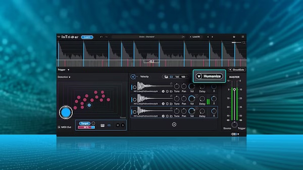 Waves「InTrigger」ワンクリック学習からリアルタイム・サンプル試聴まで統合されたドラム・シェイピング・ソリューション！複雑なダイナミクスと微細なニュアンスを学習する次世代ドラム差し替えプラグイン｜DTMプラグインセール