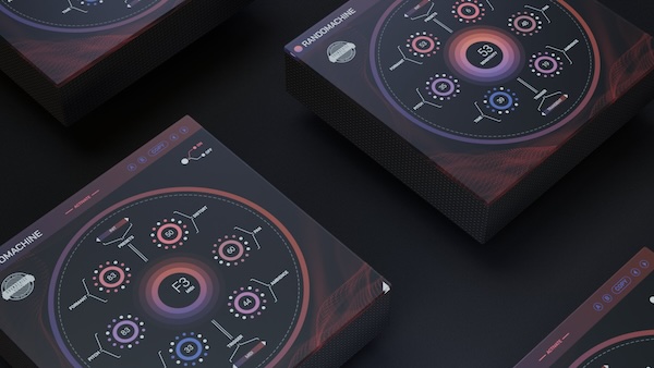 United Plugins「Randomachine」コピペ・ループの機械的単調さを瞬時に破壊する6エフェクト・ランダマイザー！ピッチ・パノラマ・タイムオフセット自動変化によるリアル・アライブなサンプル変換を実現｜DTMプラグインセール