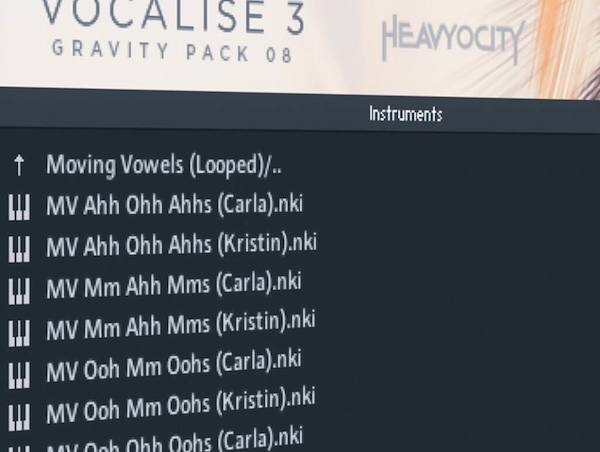 Heavyocity「Vocalise 3」感情を超越する人間の声の美しさと親密性を7GB収録！オーガニック・フレーズから抽象的ウィスパー、ホーンティング・サウンドスケープまで網羅する究極のシネマティック・ボーカル音源｜DTMプラグインセール
