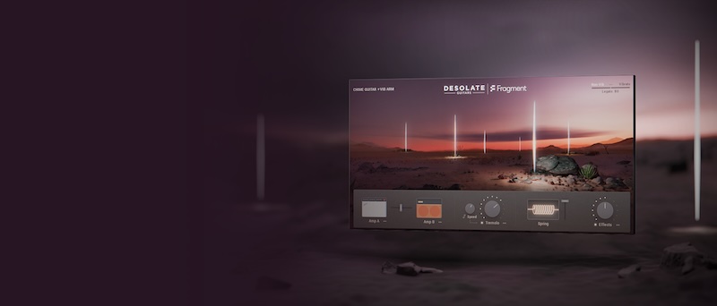 e-instruments「Desolate Guitars Fragment」ビンテージトーン・本物のアンプ・リアルな空間感、ギター音源の常識を変えるアンビエント・シネマティック・エモーショナルなギターサウンド｜DTMプラグインセール