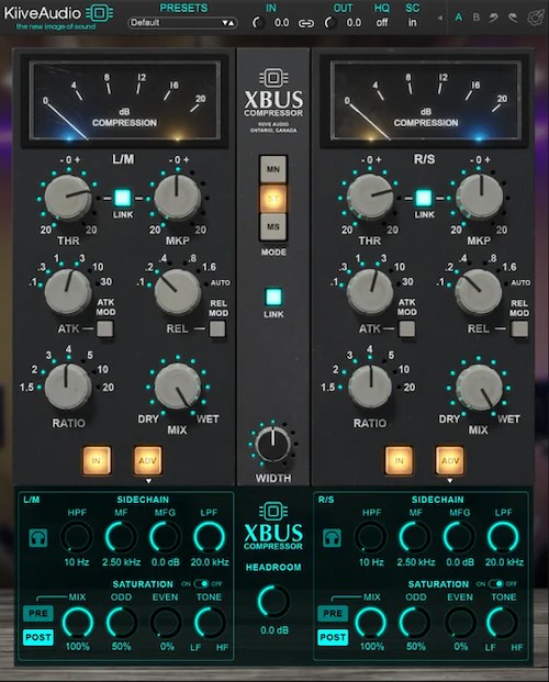 Kiive Audio「XBus」クラシックVCAスタイル・グルー効果とヘッドルーム・コントロールによるレコード級ミックス完成度！エンジニアが『ミックスバス・チートコード』と呼ぶ伝説的コンプレッション｜DTMプラグインセール
