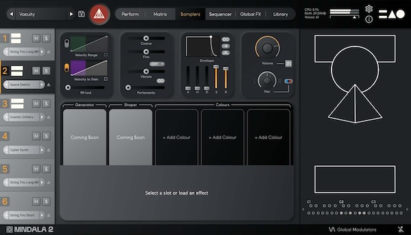 MNTRA「Arca」SFと古代文明からインスパイアされた異次元ストリング・スイート！古代弓弦楽器の深層プロセッシングと想像力を超越する音色拡張による暗黒シネマティック・サウンドスケープ｜DTMプラグインセール