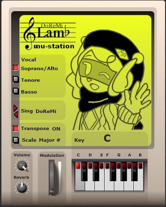 mu-station「DoReMiLamb」ボーカロイドじゃない！？視覚も耳も楽しませる、歌うキャラクター音源｜DTMプラグインセール