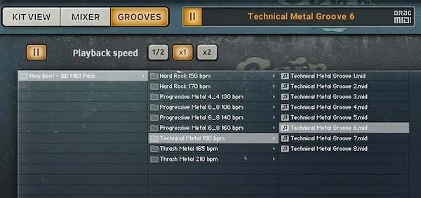 Bogren Digital「Trivium Drums」メタル界屈指の技巧派ドラマー Alex Bent のパフォーマンスを完全収録！Jens Bogren プロデュースによる即戦力メタルドラム音源の決定版｜DTMプラグインセール