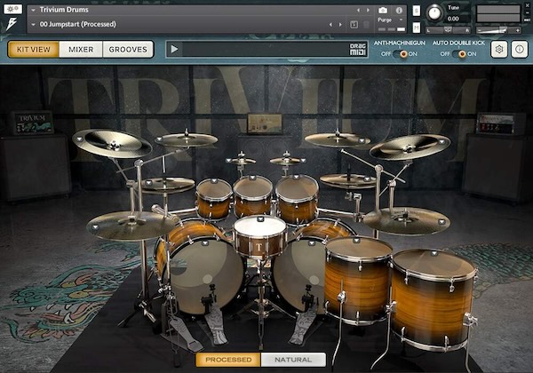 Bogren Digital「Trivium Drums」メタル界屈指の技巧派ドラマー Alex Bent のパフォーマンスを完全収録！Jens Bogren プロデュースによる即戦力メタルドラム音源の決定版｜DTMプラグインセール