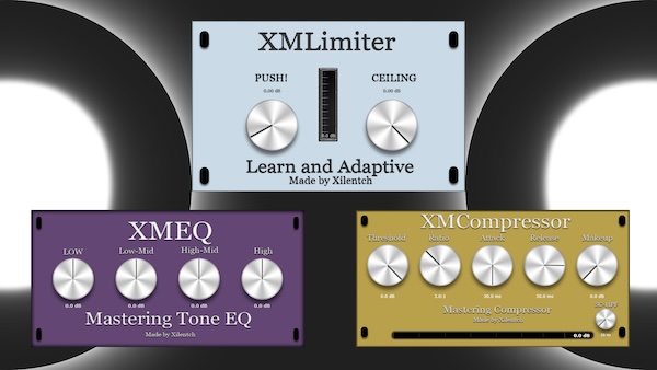 Xilentch「XM Series Mastering Bundle」プロフェッショナルの現場でも通用する圧倒的な透明感と、ハードウェア機材のように有機的に反応する自然な質感を両立した、Xilentch最新のマスタリング用プラグインバンドル｜DTMプラグインセール